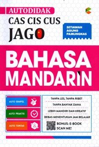 Image of Autodidak Cas Cis Cus Jago Bahasa Mandarin