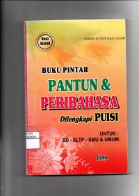 Image of Buku Pintar Pantun & Peribahasa Di lengkapi PUISI