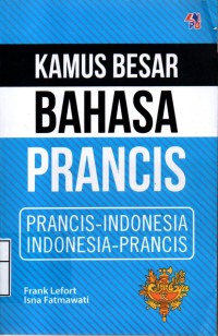 Image of Kamus Besar Bahasa Prancis