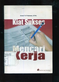 Image of Kiat Sukses Mencari Kerja