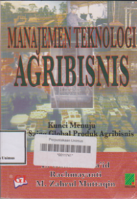 Image of Manajemen Teknologi Agribisnis