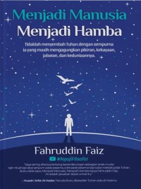 Image of Menjadi manusia menjadi hamba