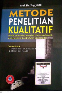 Image of Metode penelitian Kualitatif