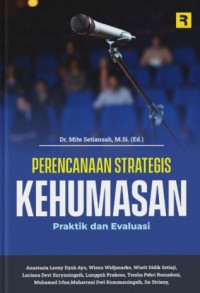 Image of Perencanaan Strategis Kehumasan
