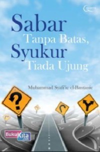 Image of Sabar tanpa batas syukur tiada ujung