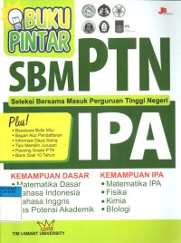 Image of SBMPTN Seleksi Bersama Masuk Perguruan Tinggi Negeri IPA