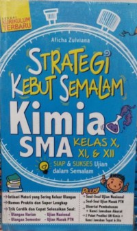 Image of Strategi kebut semalam kimia SMA