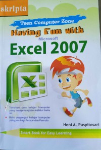 Image of Teen Computer Zone Having Fun With microsoft Excel  2007